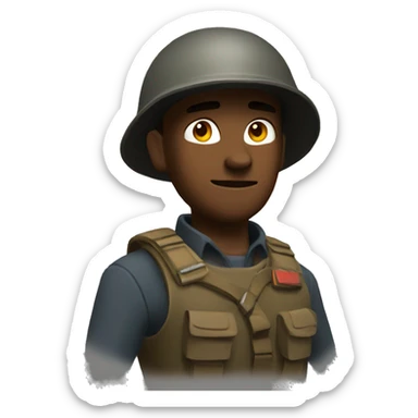 soldier (tf2) sticker
