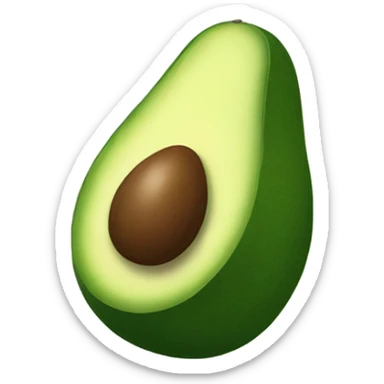 Sprunki avocado sticker