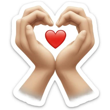 support heart sticker