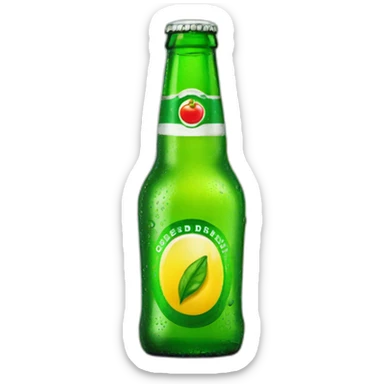 groene druppel heineken sticker
