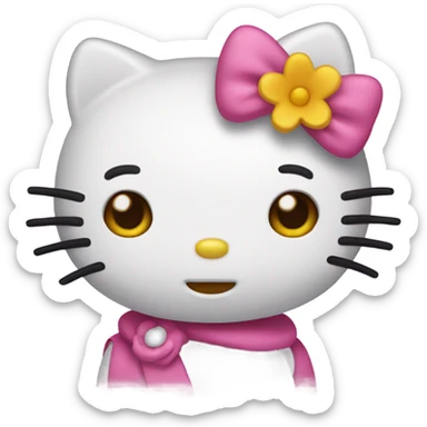 hello kitty  sticker