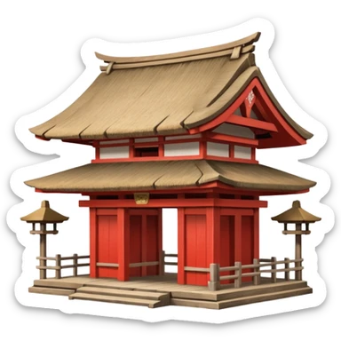 Shinto Shrine sticker