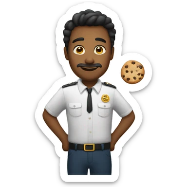 done with cookie policy sticker