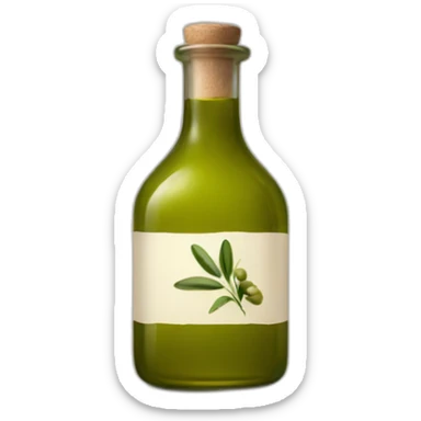 olive oil bottle sticker