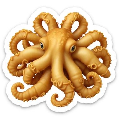 Fried Calimari  sticker