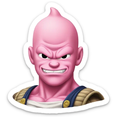 majin buu sticker