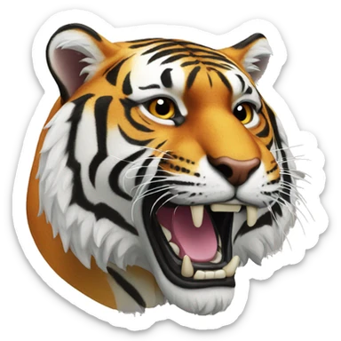 tiger sticker