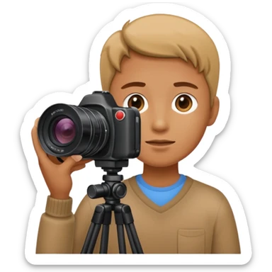 rear of photographer sticker