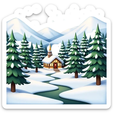 chrismas valley sticker