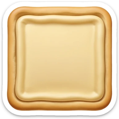 a slab of dough sticker