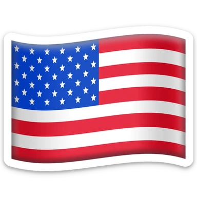 Flag of United States sticker