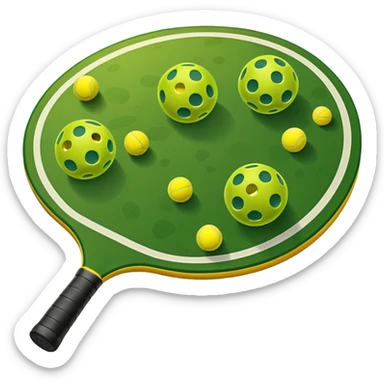 pickle ball sticker