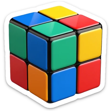 Rubik's Cube sticker
