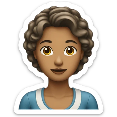 femme de ménage sticker