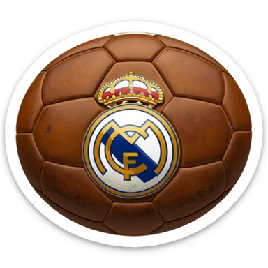 Real Madrid caca sticker