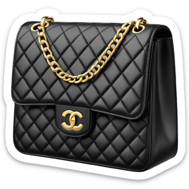 CHANNEL BAG WITHOUT BACKGROUND sticker