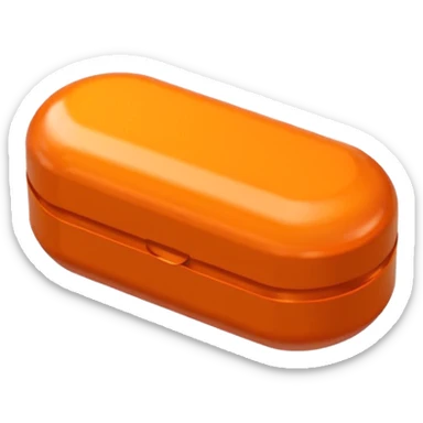 Orange 30mg adderall with line down center sticker