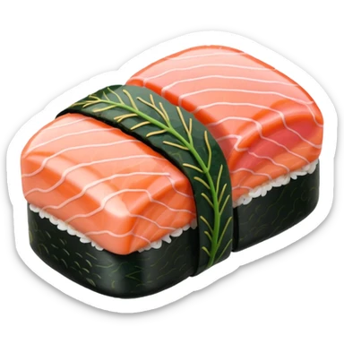 Pink sushi sticker