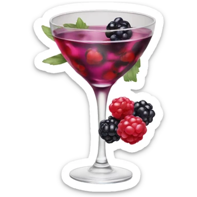 Wildberry Lillet sticker