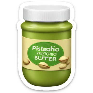 Pistachio butter  sticker