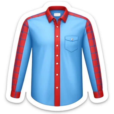 3 camisas manga longa xadrez  sticker