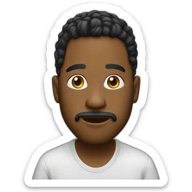 personne qui fait du rap sticker