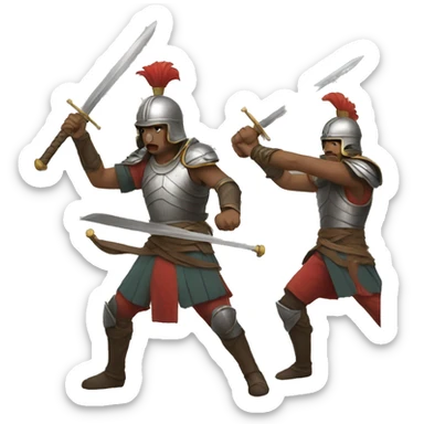 Battle practice  sticker