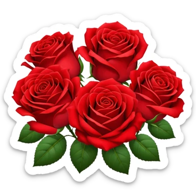 Faça emojis do Floratta red PASSION  sticker