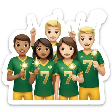 Apostas de futebol a dizer green faisca tips sticker