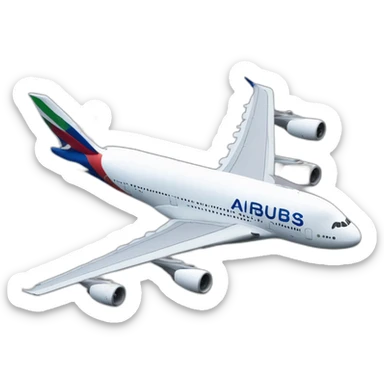 Airbus a380 sticker