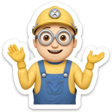 gru minions movie sticker