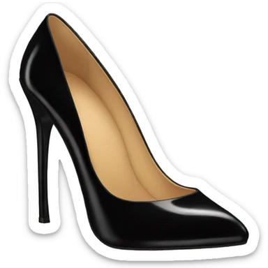 Black heels sticker