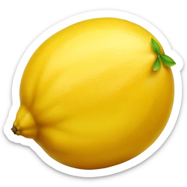 Lemon sticker
