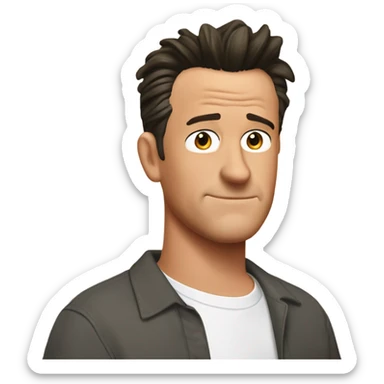 Chandler Bing sticker