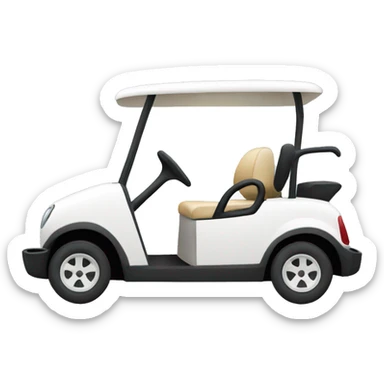 golf buggy sticker