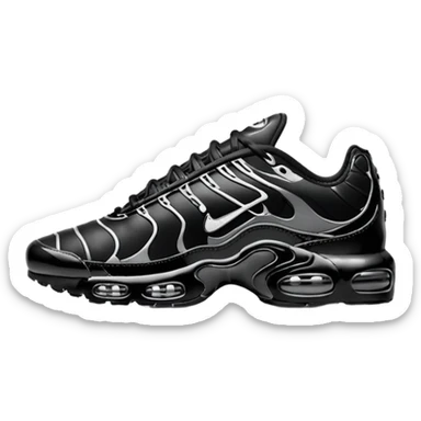 Nike airmax Tn noir sticker