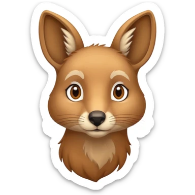 Danish doe wisk sticker