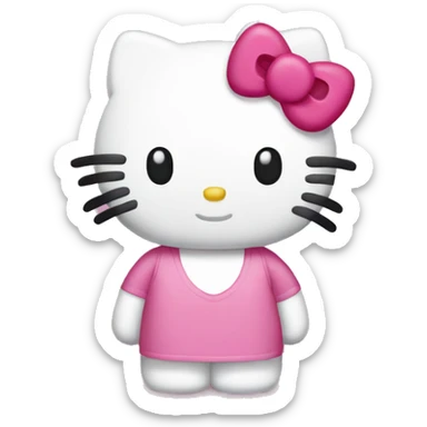 Hello kitty  sticker