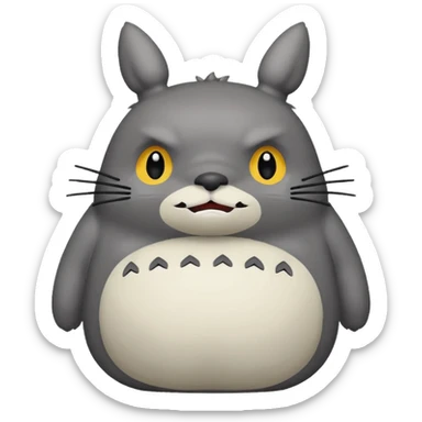 Totoro sticker