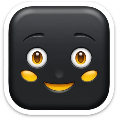 Черные sticker