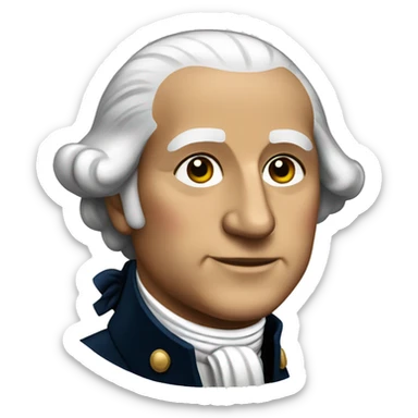 George Washington sticker