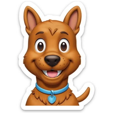 scooby doo sticker