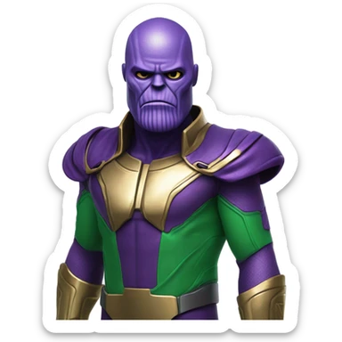 Thanos from squid game  sticker