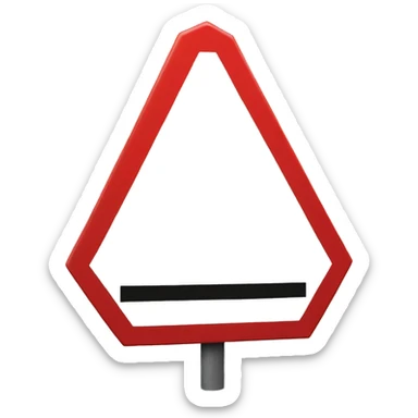 stop sign -18 sticker