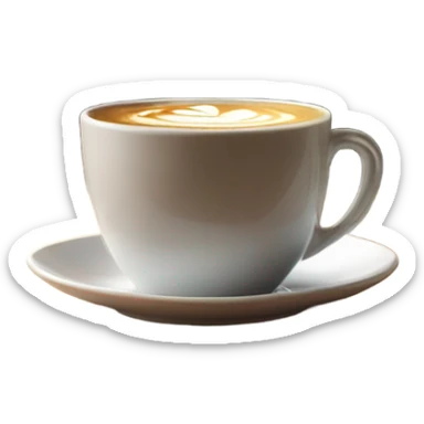 Monday morning coffee  sticker