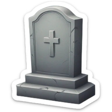 tombstone sticker