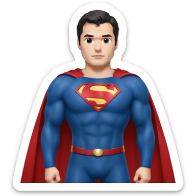 hencry cavill superman sticker