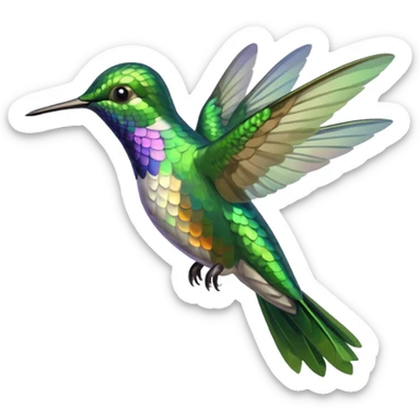 Colibri sticker