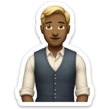 Cool calm and collected sticker