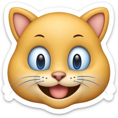 Tom cartoon emoji sticker
